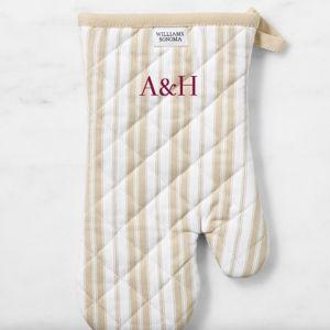 (Perzonalized) Williams Sonoma Heritage Stripe Oven Mitt