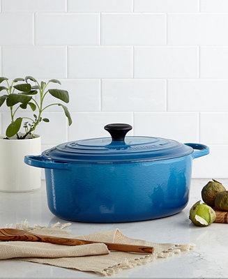 Le Creuset Signature Enameled Cast Iron 6.75 Qt. Oval French Oven in Oyster