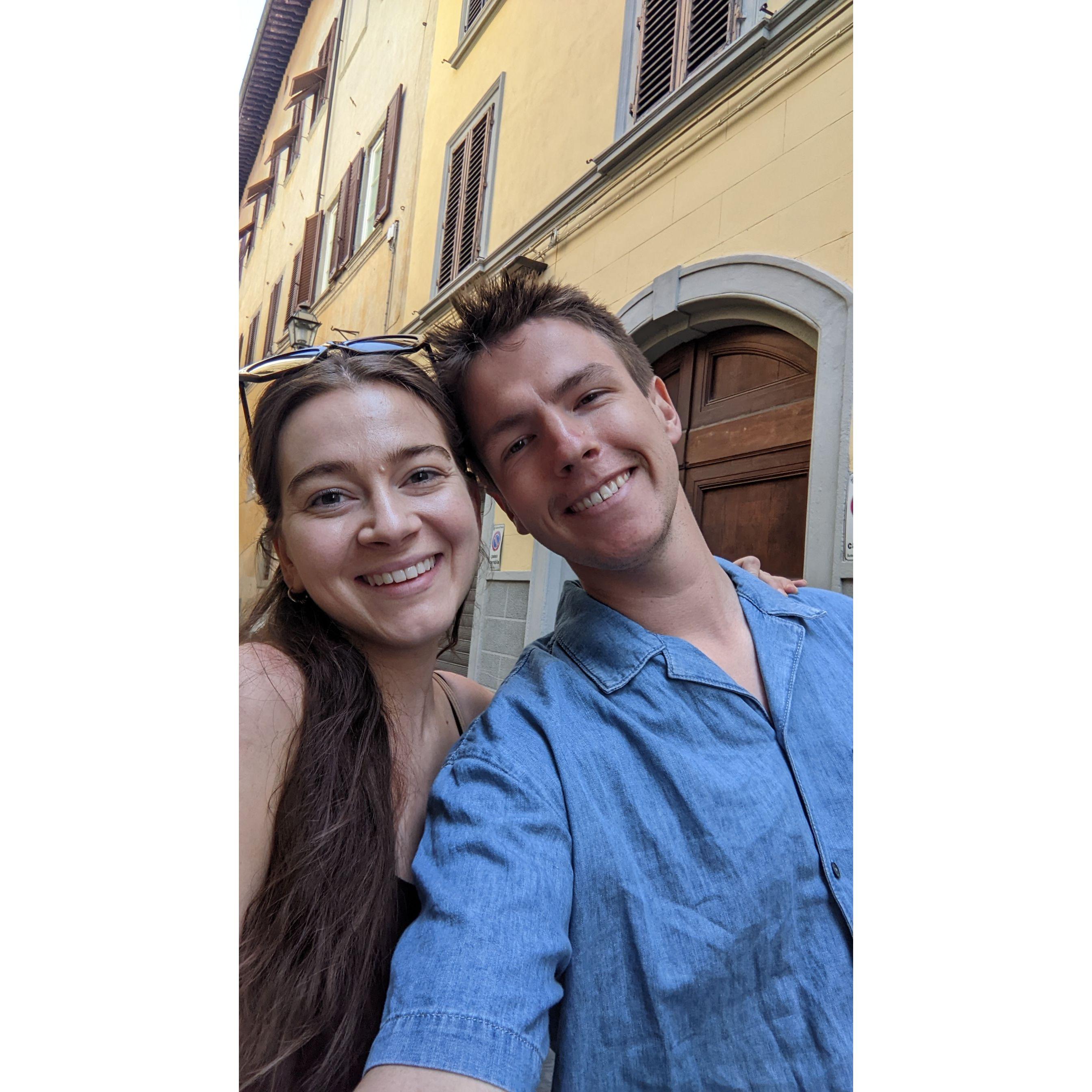 Sweating in Florence!