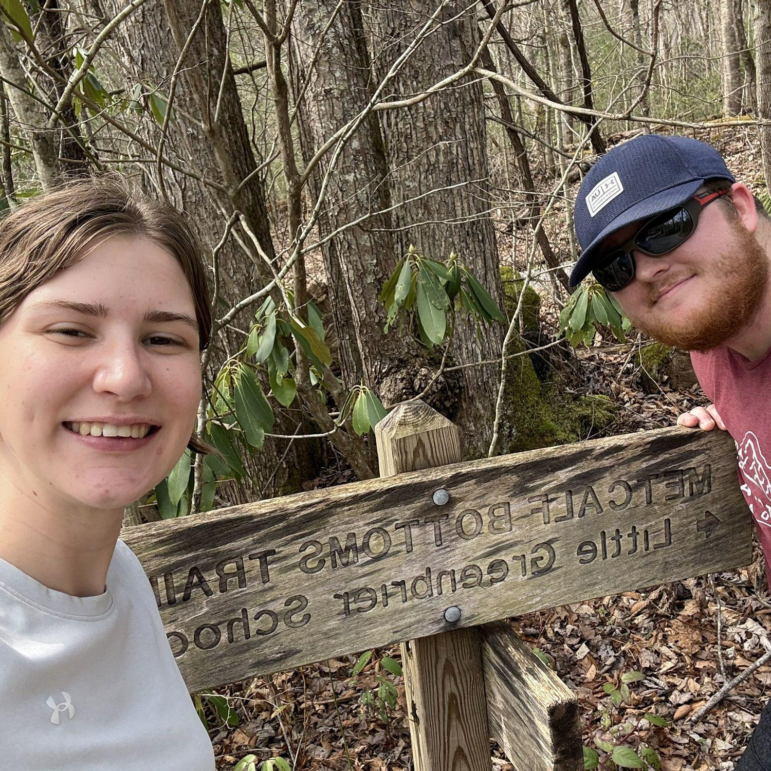 Our first hike in the Smoky Mountian National Park