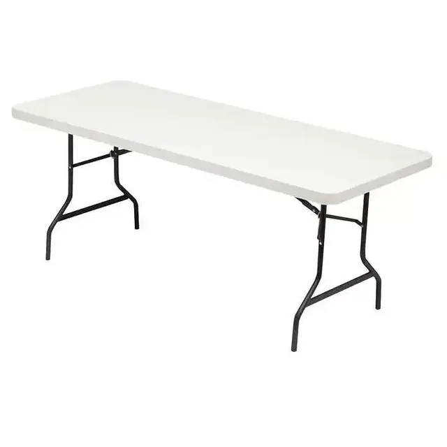 Alera Folding Banquet Table 72" x 29" Platinum