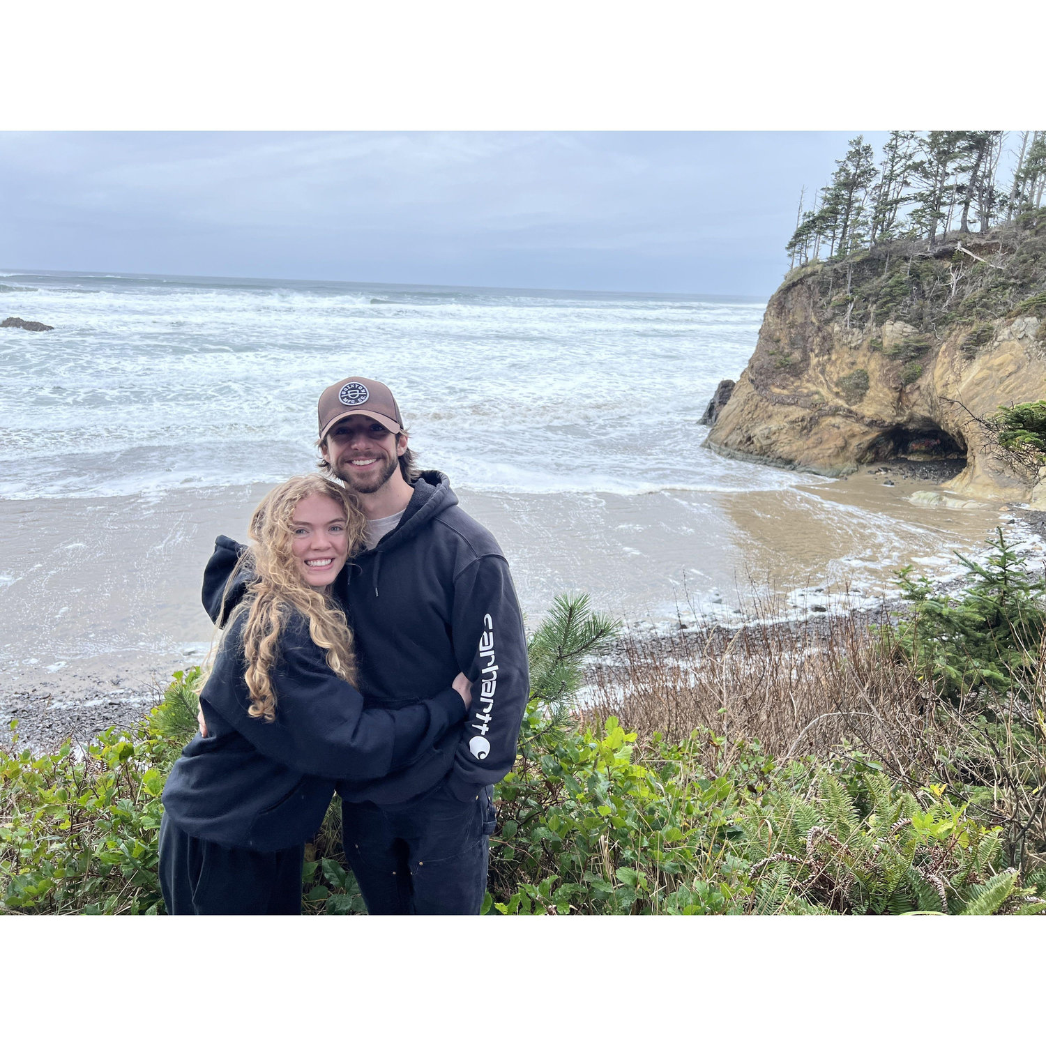 Family reunion at the Oregon Coast
