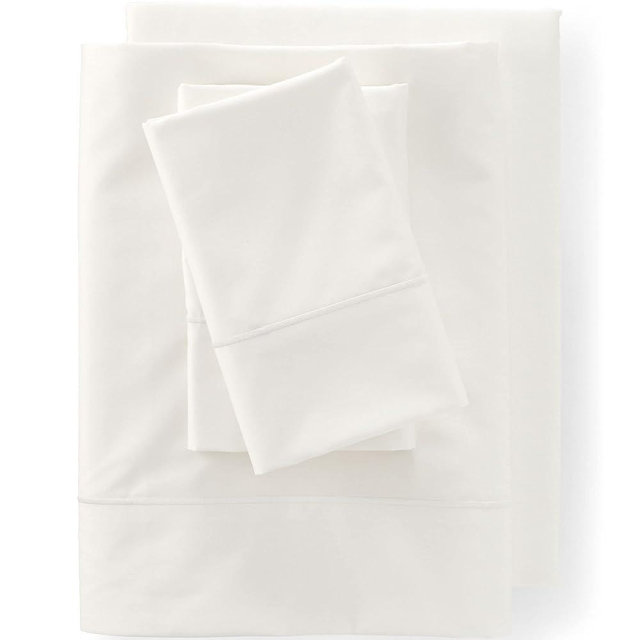 Lands' End 400 NI Sheet Set Ivory Queen