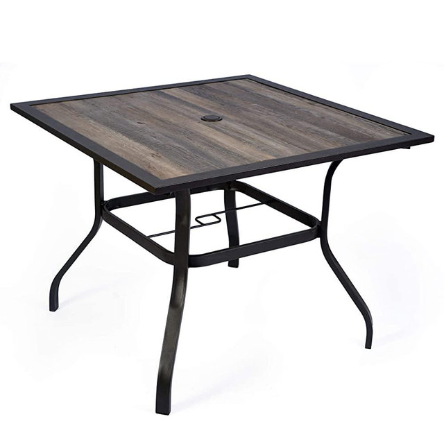 Kozyard Coolmen Outdoor Patio Dining Furniture Chair and Table Sets (37"x37" Table)