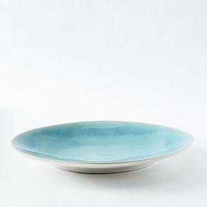 Alta Reactive Glaze Oval Platter, Turquoise, Large