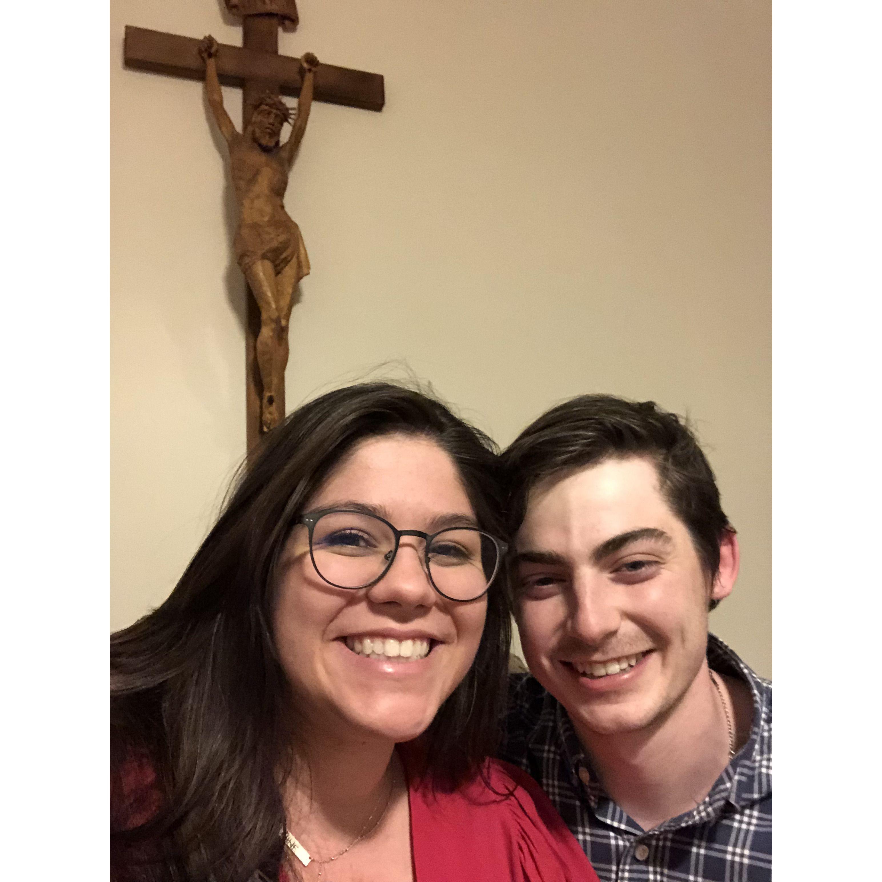 Our first date!