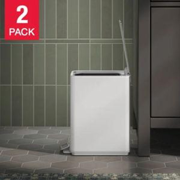 Kohler 6L Step Trash Can, 2-pack