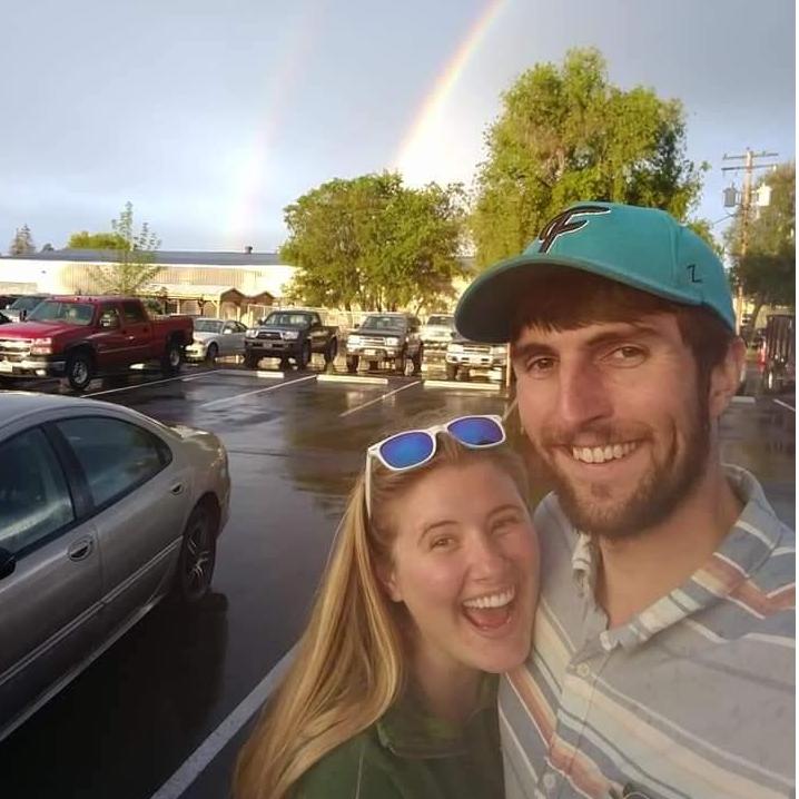 May 2018: Bend, Oregon. We had spent the day on the Ale Trail, when Jen had the liquid courage to ask "where things were going." Nick gave an acceptable response, and we walked outside to this view.
