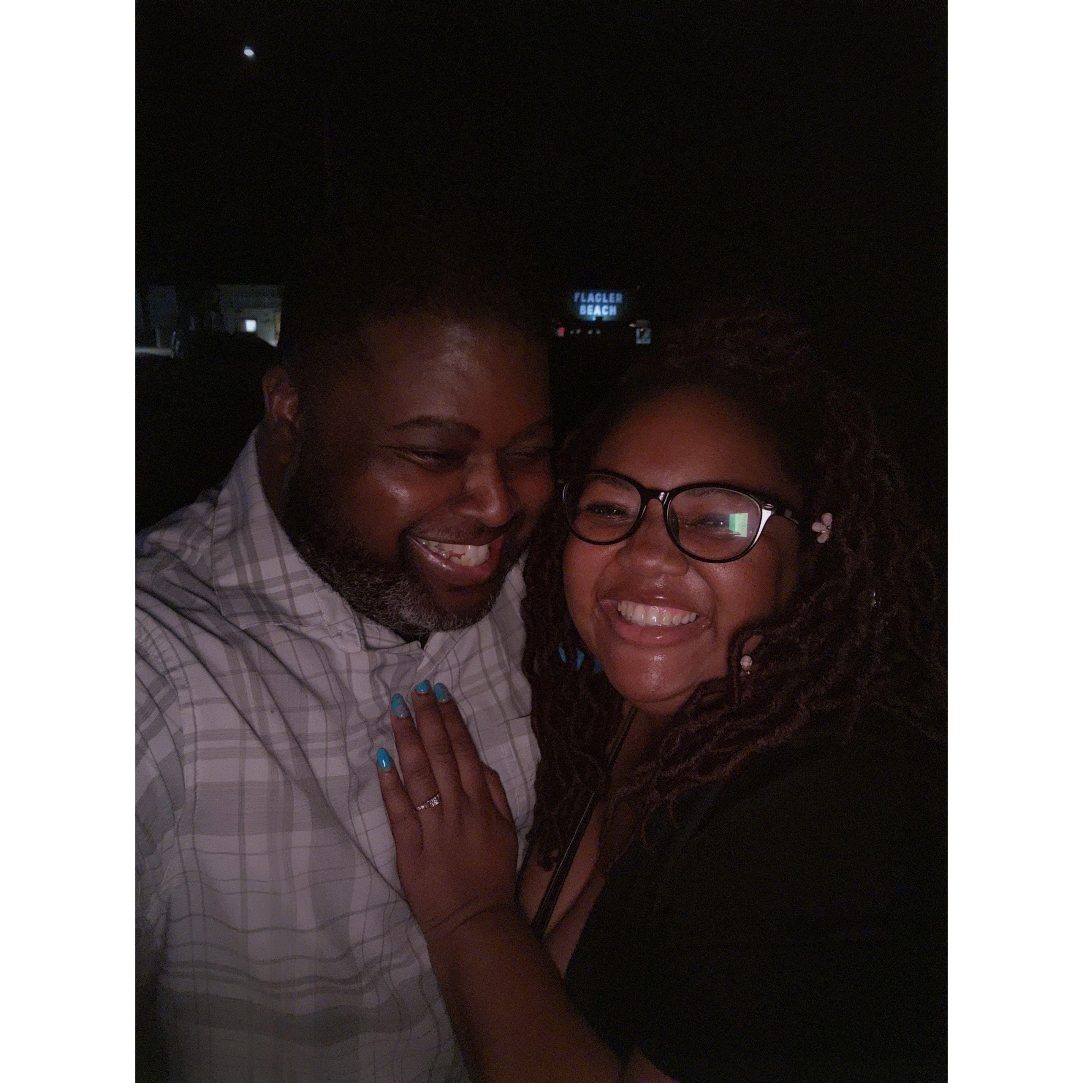 Engagement on the beach  :)