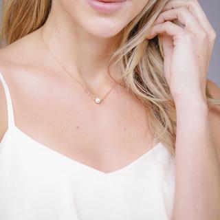 Simple Pearl Necklace