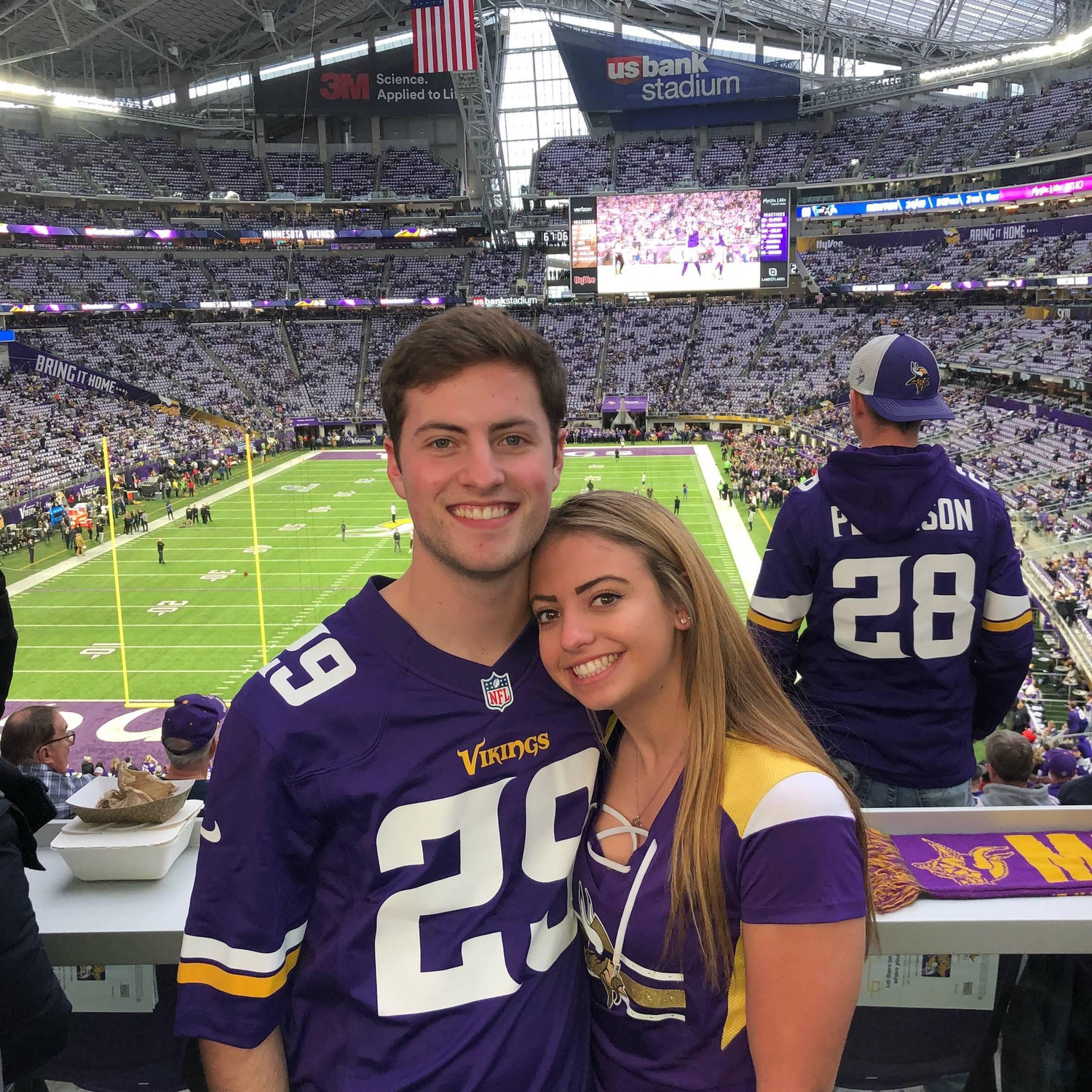 Our first date at the Minneapolis Miracle January 14th 2018