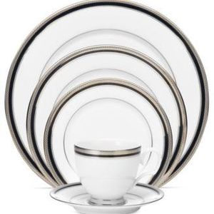 Noritake Dinnerware, Austin Platinum 5 Piece Place Setting