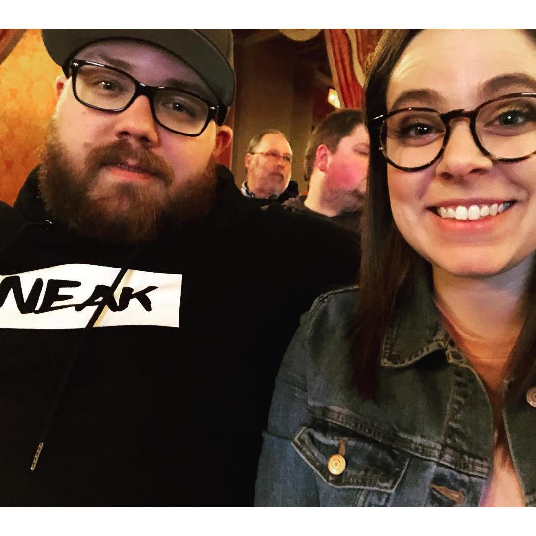 One of our favorite date nights is a movie in concert! This is from Jurassic Park in concert.