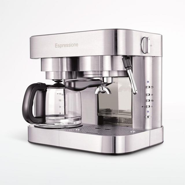 Espressione Espresso + Coffee Maker 10-Cup Combi Machine