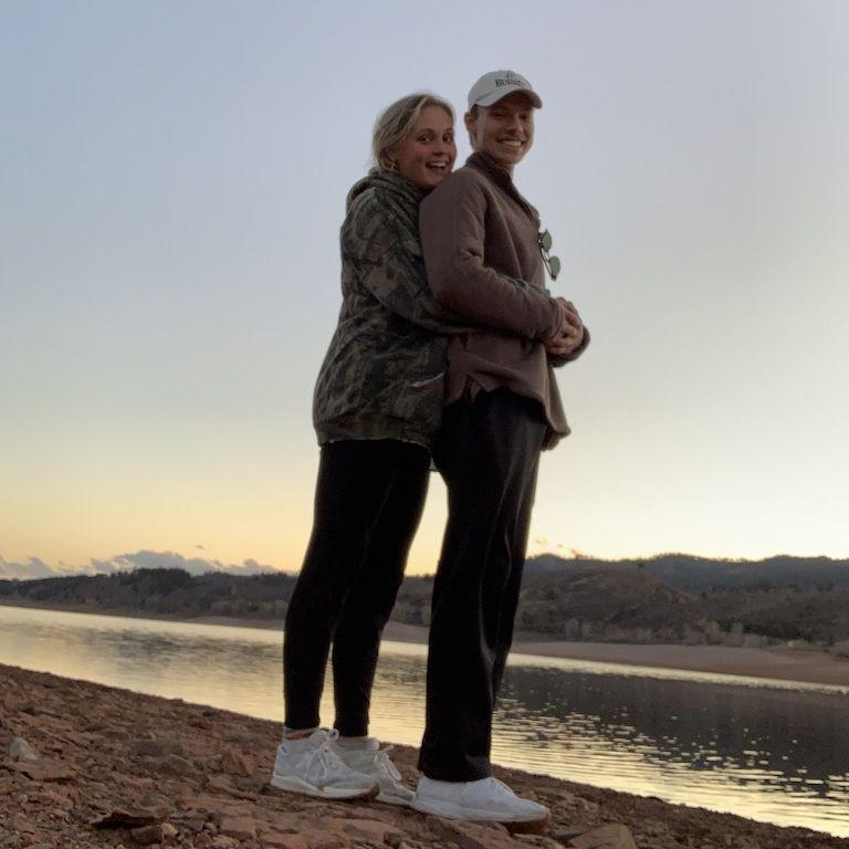 Our first date in Fort Collins! Horse tooth Reservoir