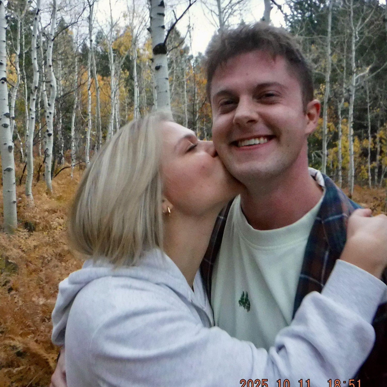 The first time we said "I love you".