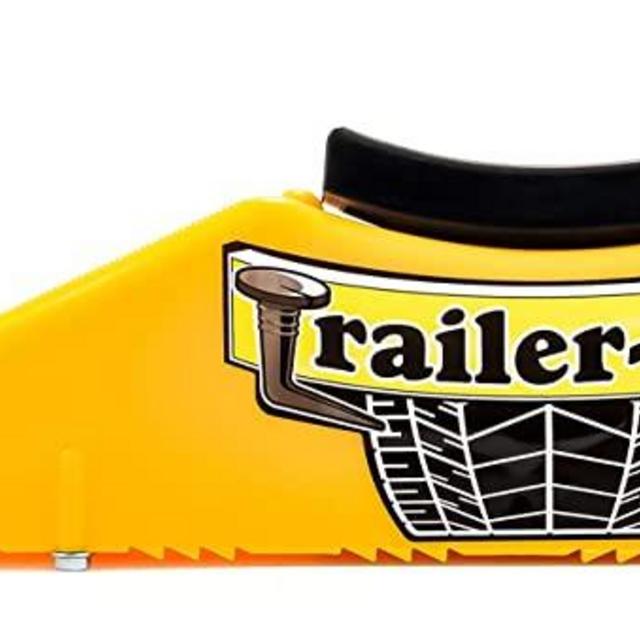 Trailer Aid Camco Plus' Tandem Tire Changing Ramp with 5.5-Inch Lift, Yellow (21002)