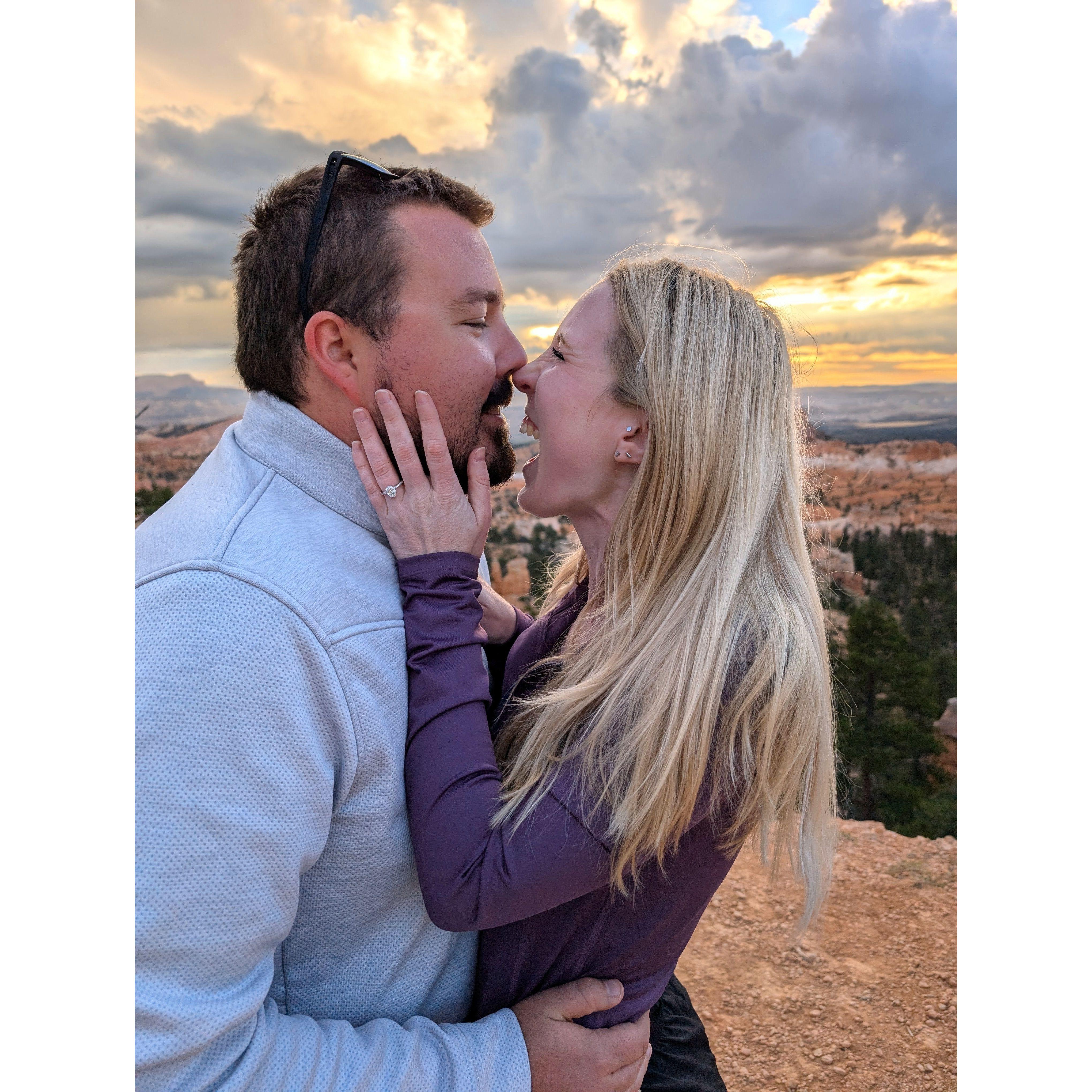 October 17, 2024 - ENGAGED! Bryce National Park, Utah