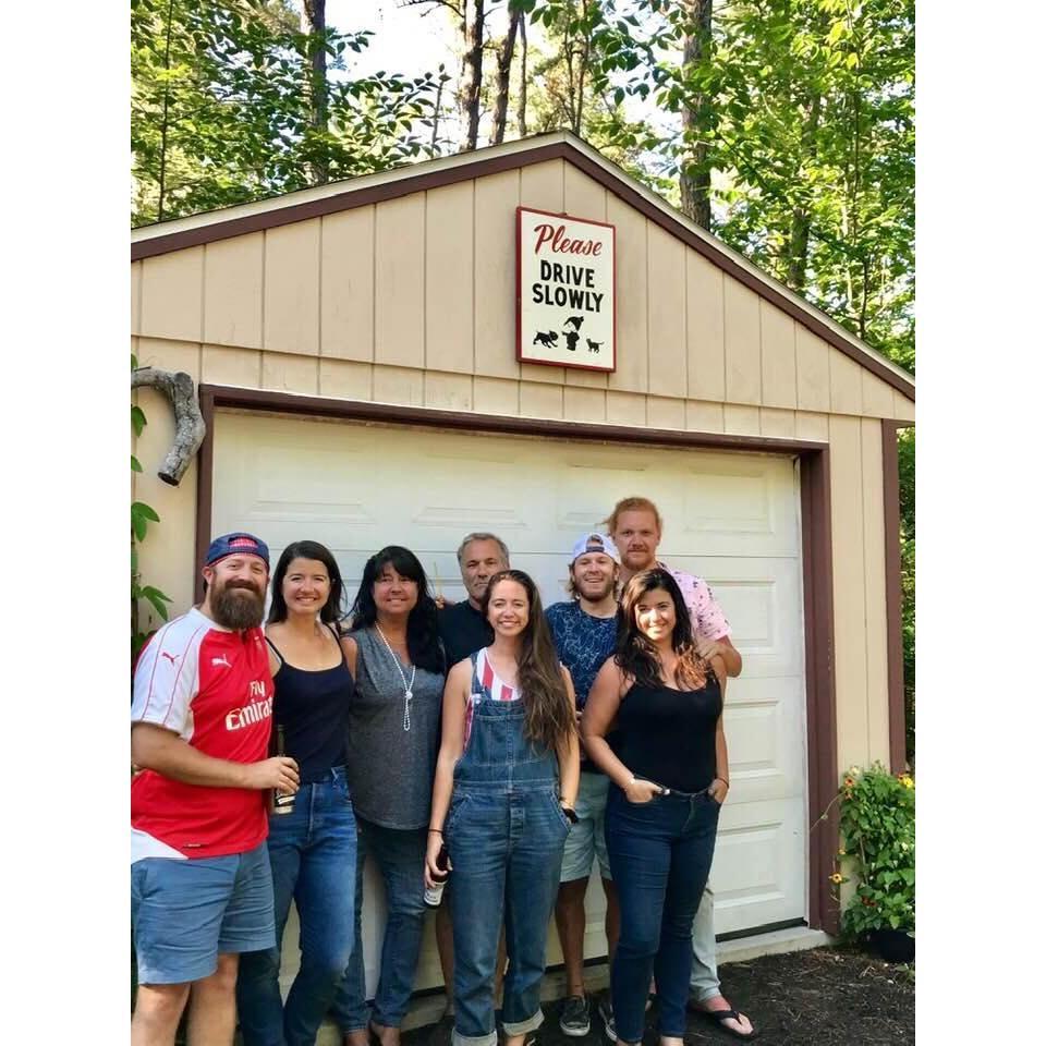Family time at Mom and Richards