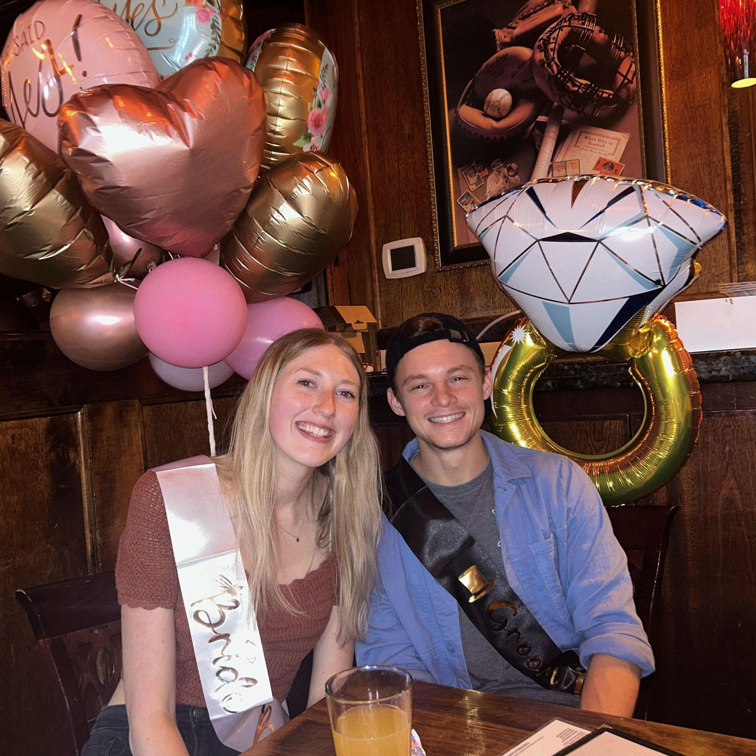 Our friends threw us a surprise engagement party!