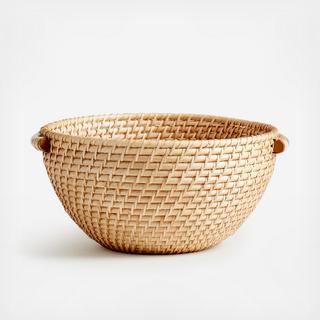 Artesia Rattan Bowl with Handles