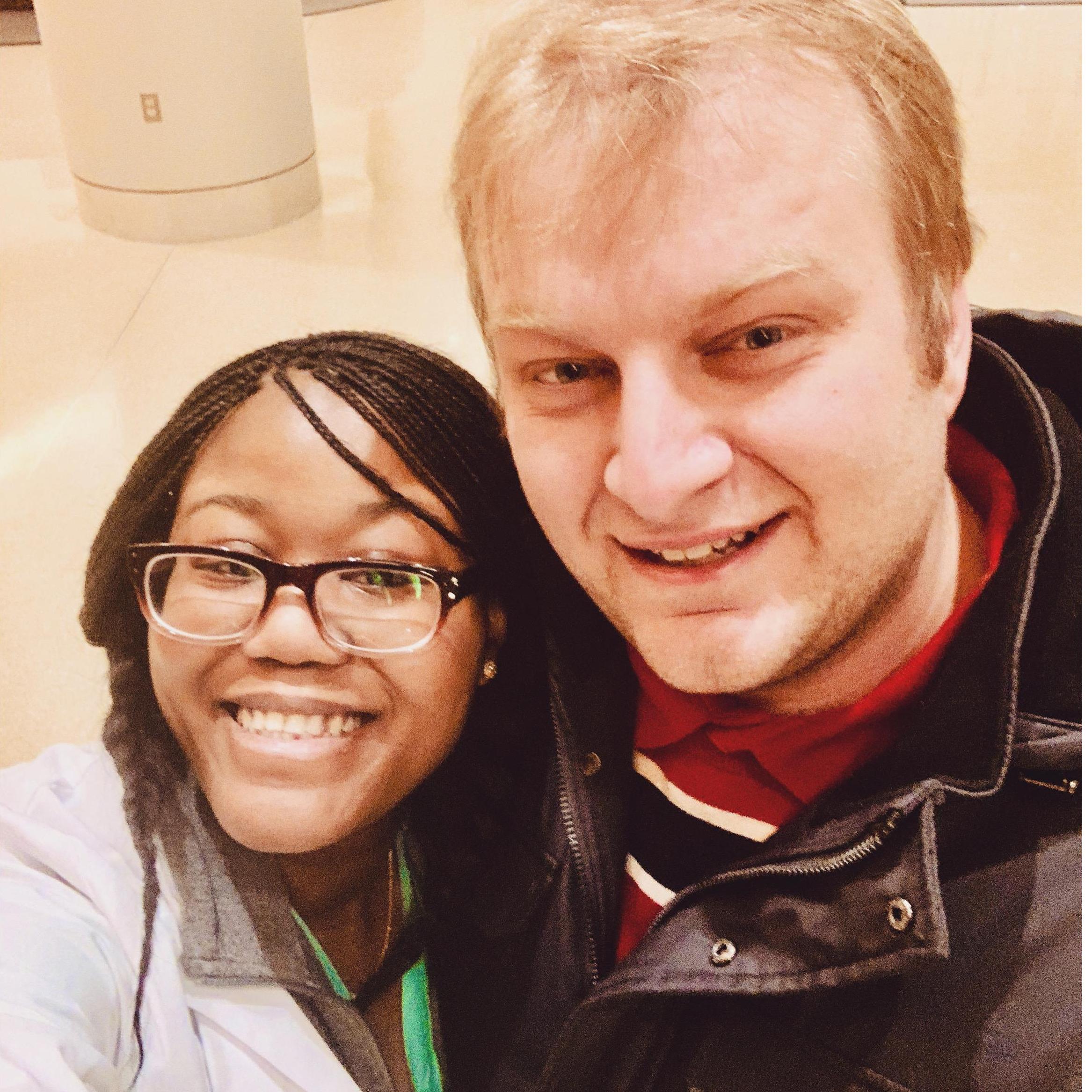Sometimes the New Year means working in the NICU, but we were still able to get a minute to celebrate at midnight! At Prentice Women's Hospital, Chicago, IL