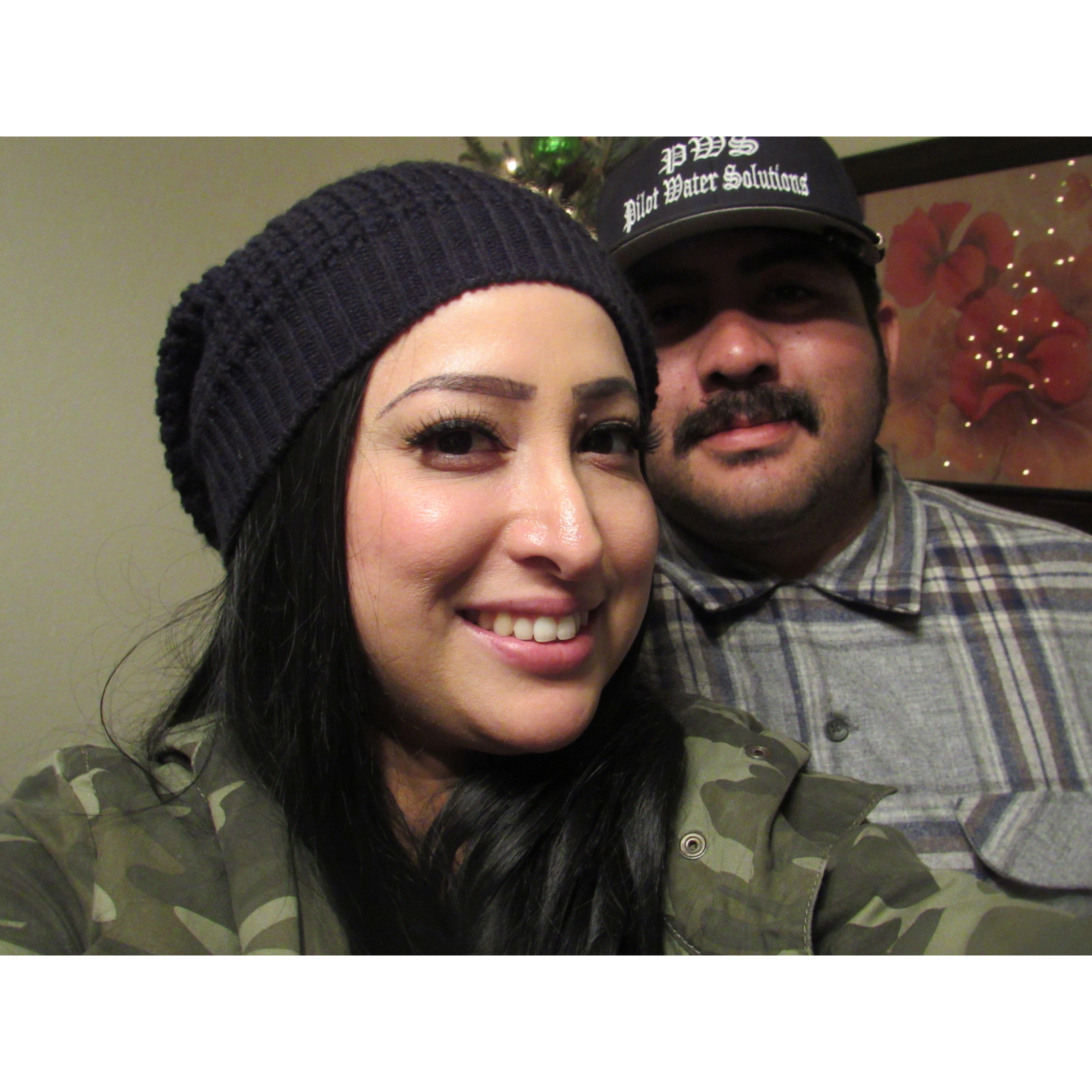 Christmas picture from December 2020