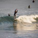 watch surfers at Pleasure Point
