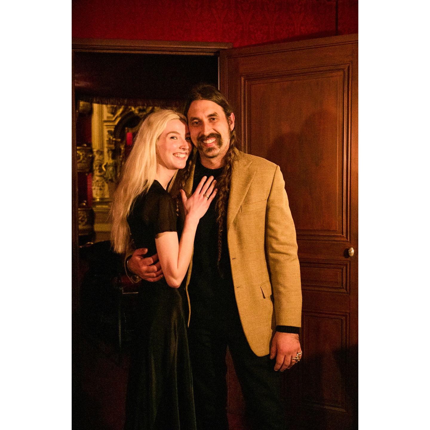 so excited to get engaged I put the ring on the wrong hand