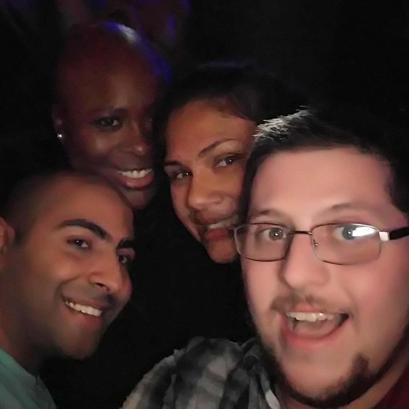 A night out in LA (most likely at the Satellite) with Kelci and Sid!