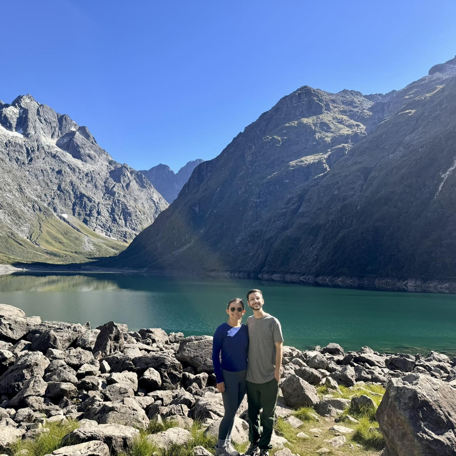 In the spring of 2025, we took the trip of a lifetime to New Zealand, where Dylan proposed!