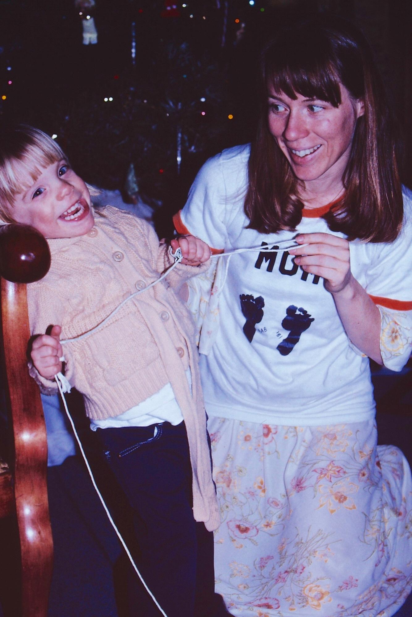 Briony and her mom (Judy) in the 80s sometime