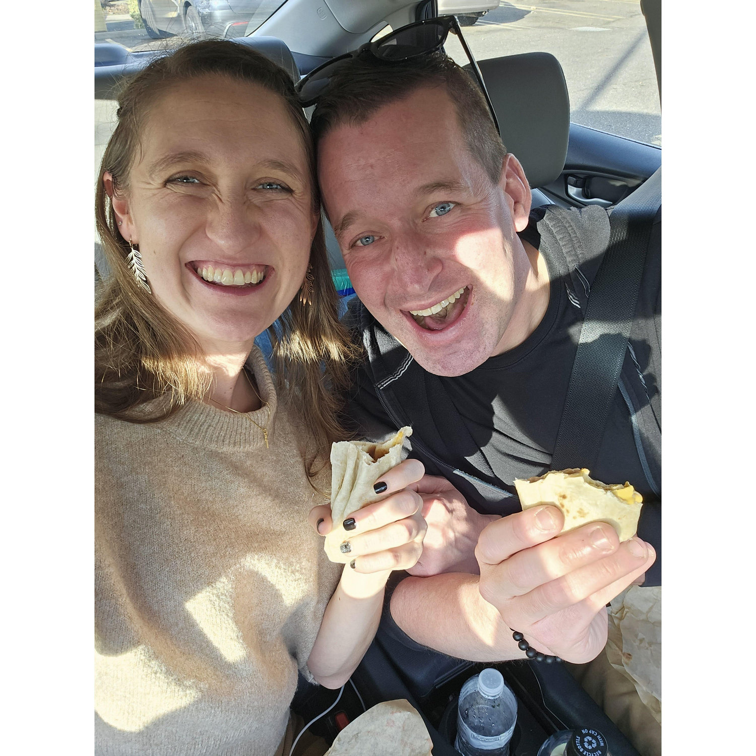 Ring Shopping and Taco Bell lunch!