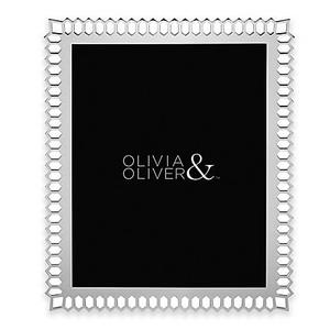 Olivia & Oliver Aubrey 8-Inch x 10-Inch Picture Frame in Silver