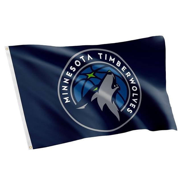 Desert Cactus Minnesota Timberwolves Flag NBA 100% Polyester Indoor Outdoor 3x5 feet National Basketball Association Team Flags (Flag #1)