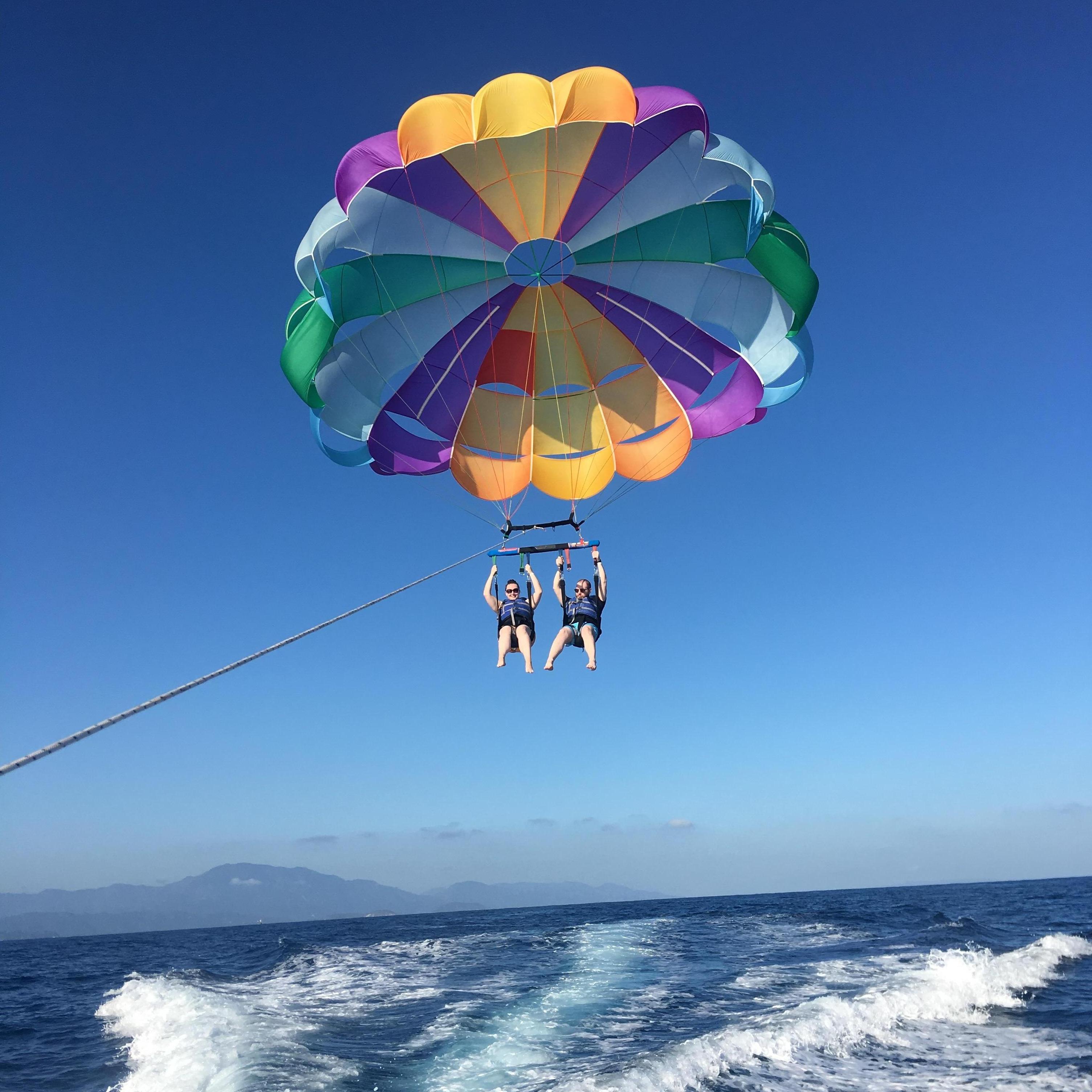 Parasailing in Haiti!