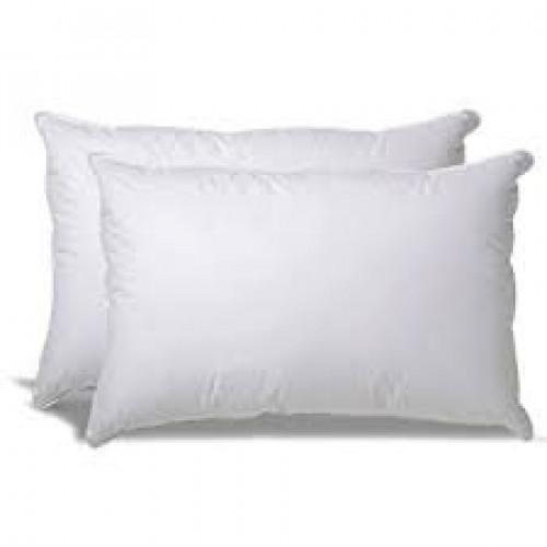 Continental Bedding 100 % Premium White Goose Down luxury Pillow, 550 Fill Power. (King (Set of 2), Soft)