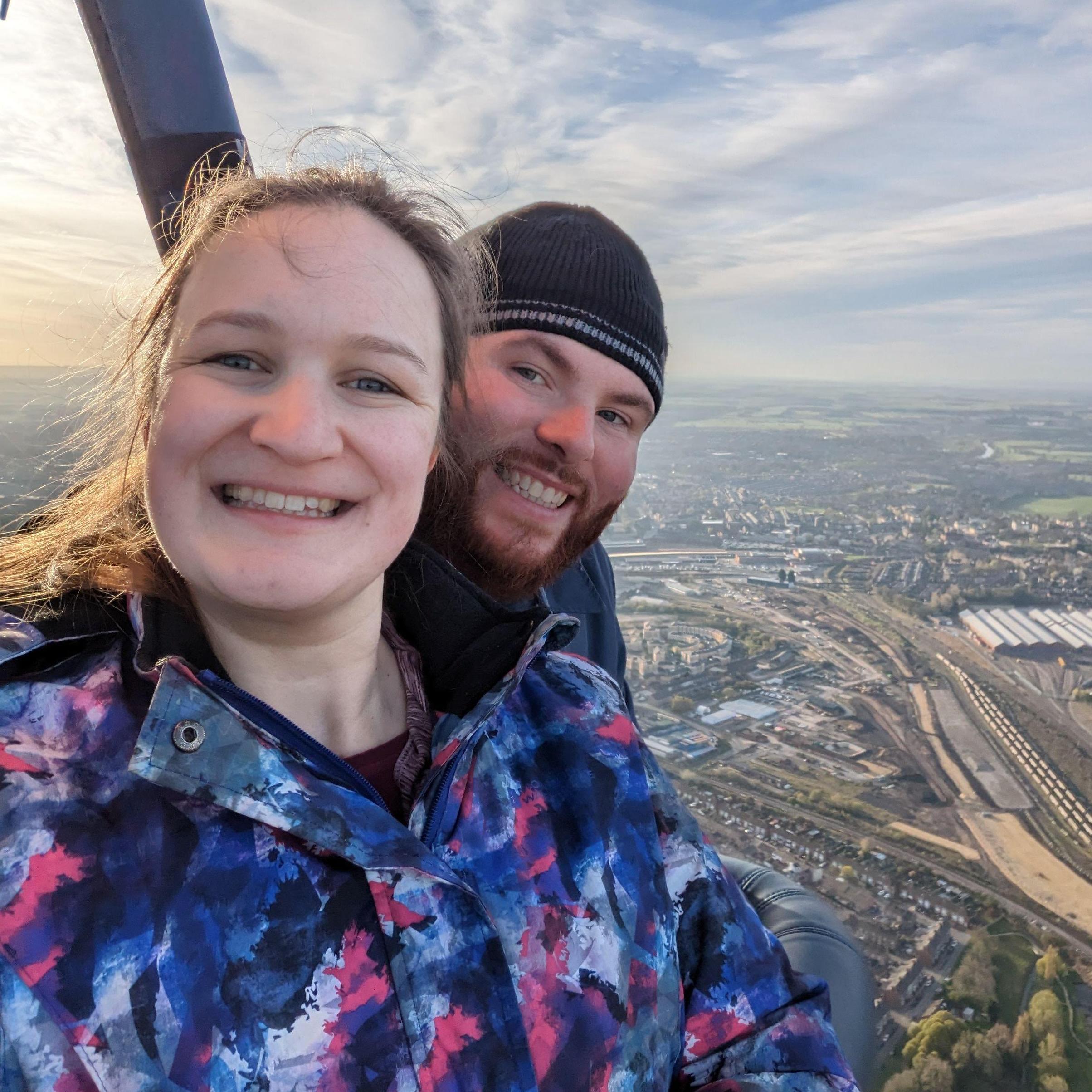 Hot air balloon ride over York 2023!