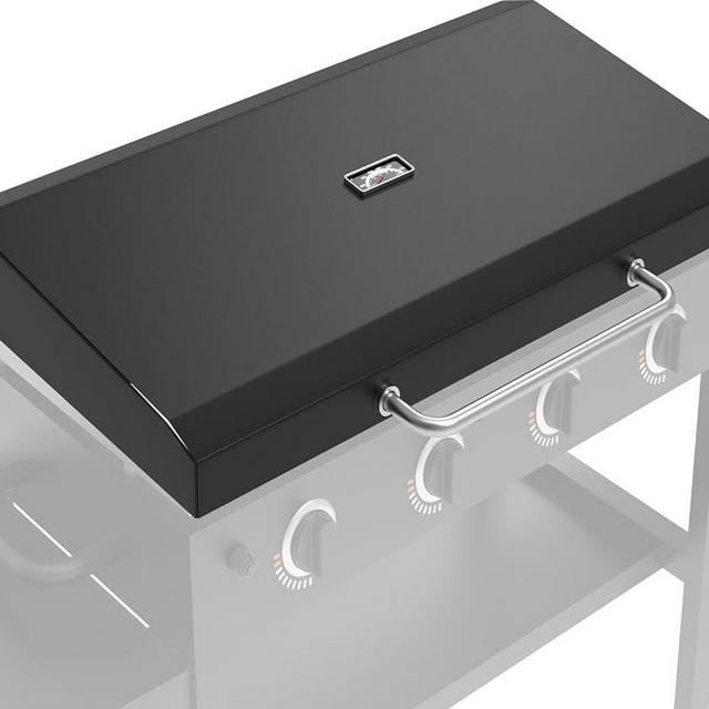 Hinged Lid for Blackstone 36 Inch Griddle, Griddle Lid Hard Cover Grill Accessories with Thermometer for Blackstone 1554 1818 1825 1836 1863 & 36 Inch Griddle Hood