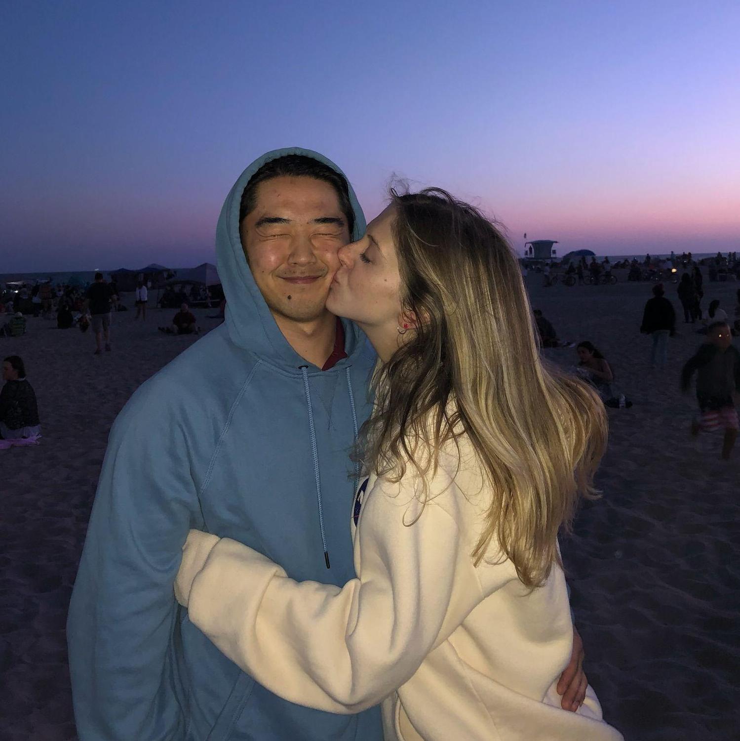 Huntington Beach 2019, watching Fourth of July fireworks