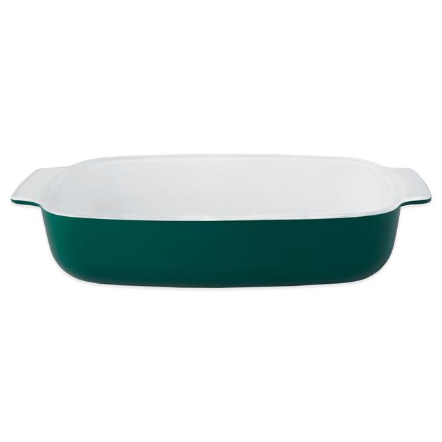 Creo Smartglass 11-Inch x 8-Inch Baking Dish in Dark Green
