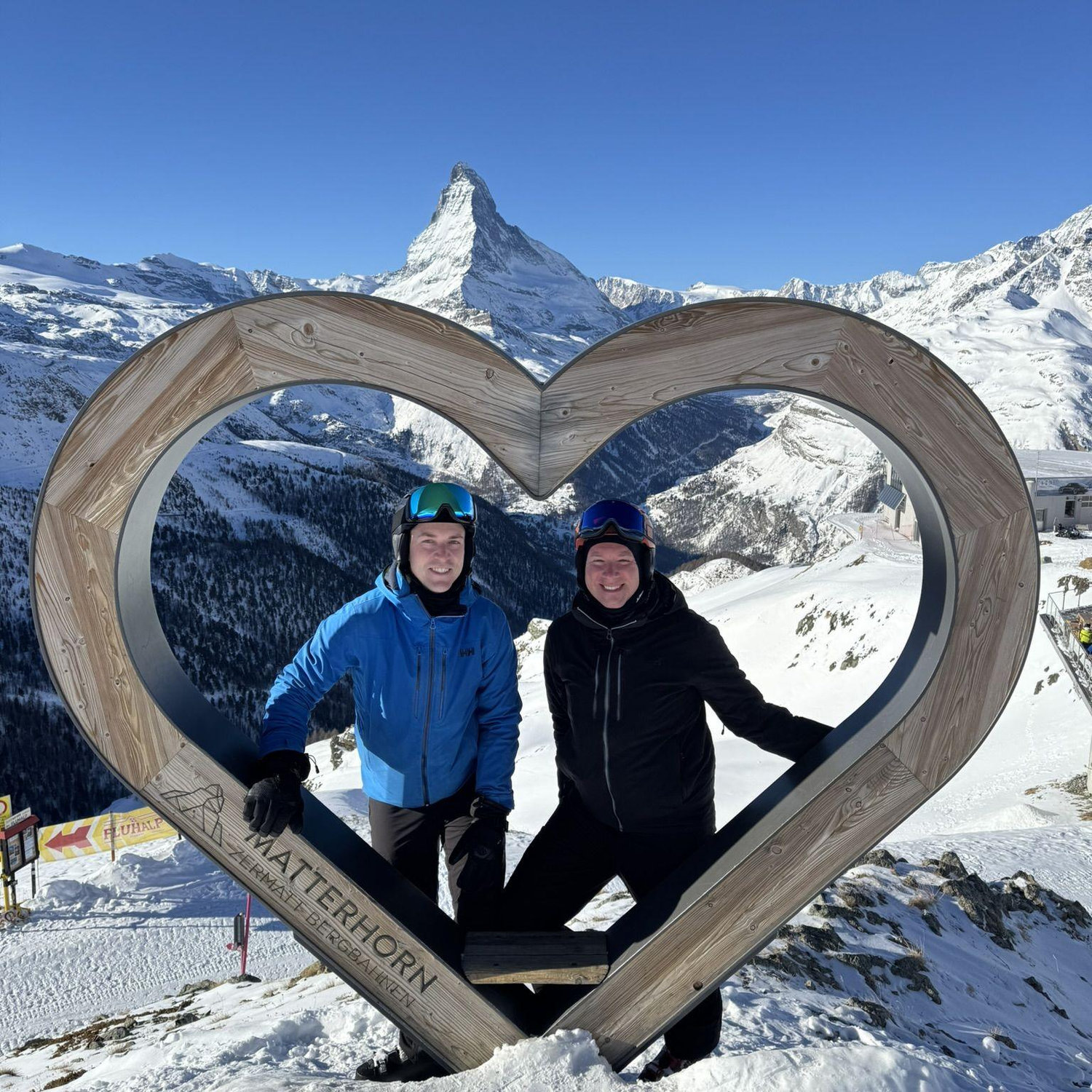 Engagement in Zermatt, Switzerland