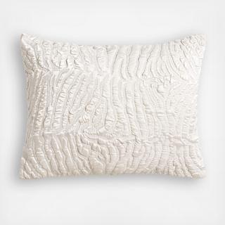 Opal Essence Embroidered Pillow