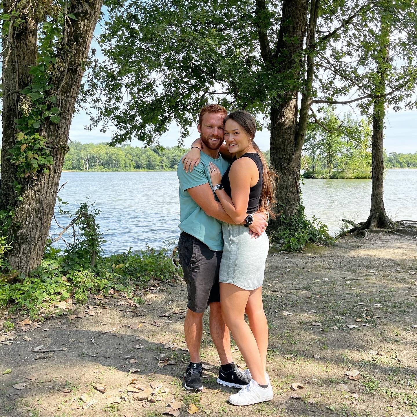 The day we got engaged!