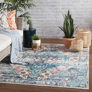 Farra Indoor/Outdoor Medallion Rug