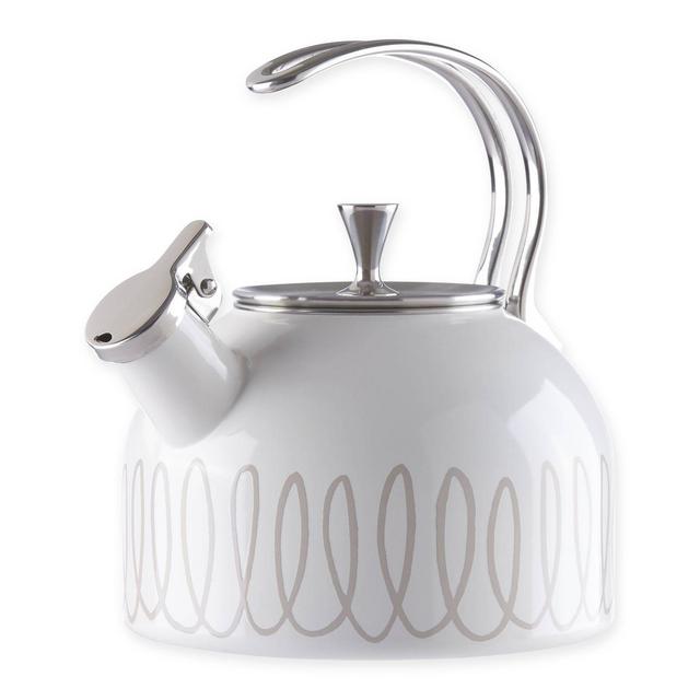 Kate Spade New York® Charlotte Street 2.5 qt. Tea Kettle in Grey