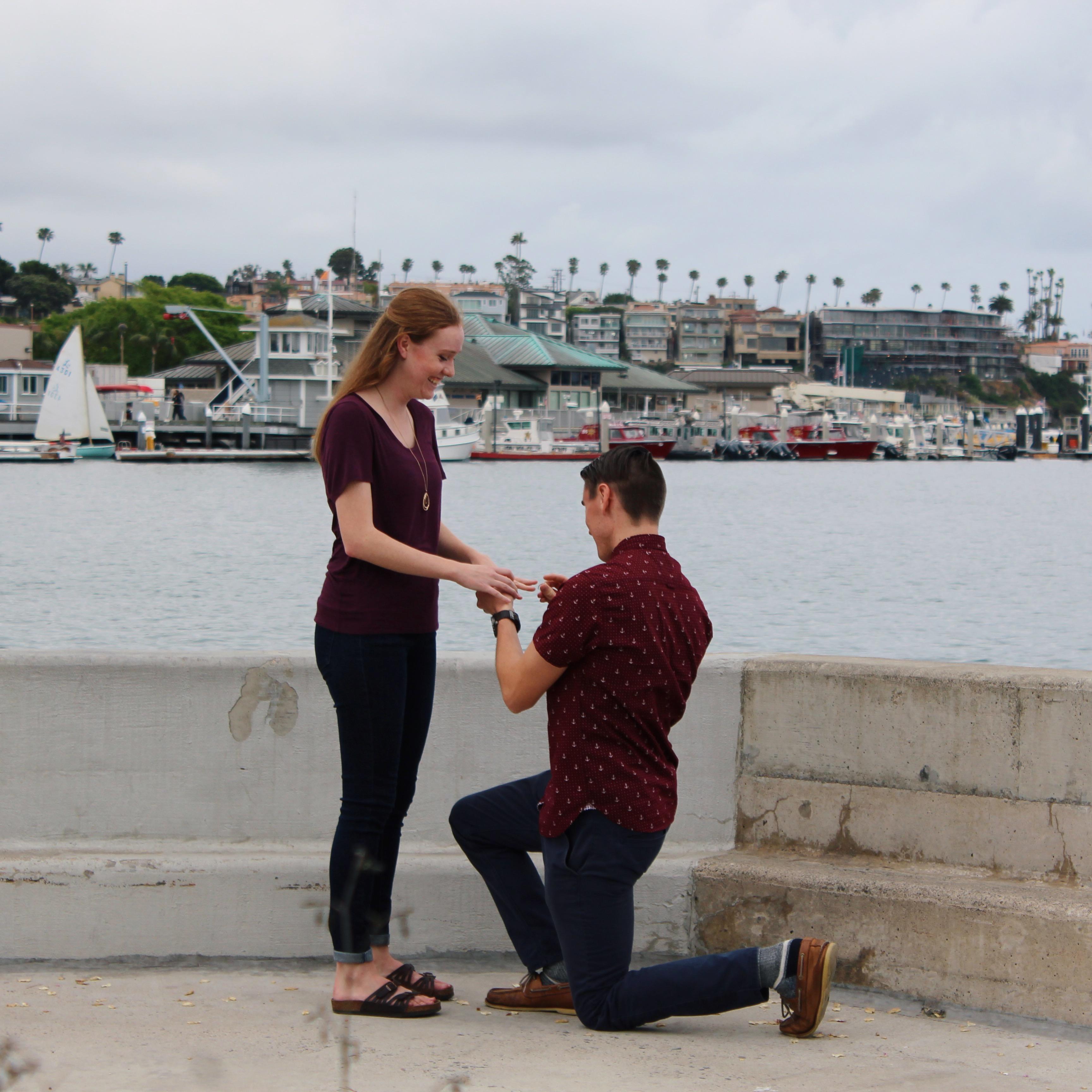 She said yes!