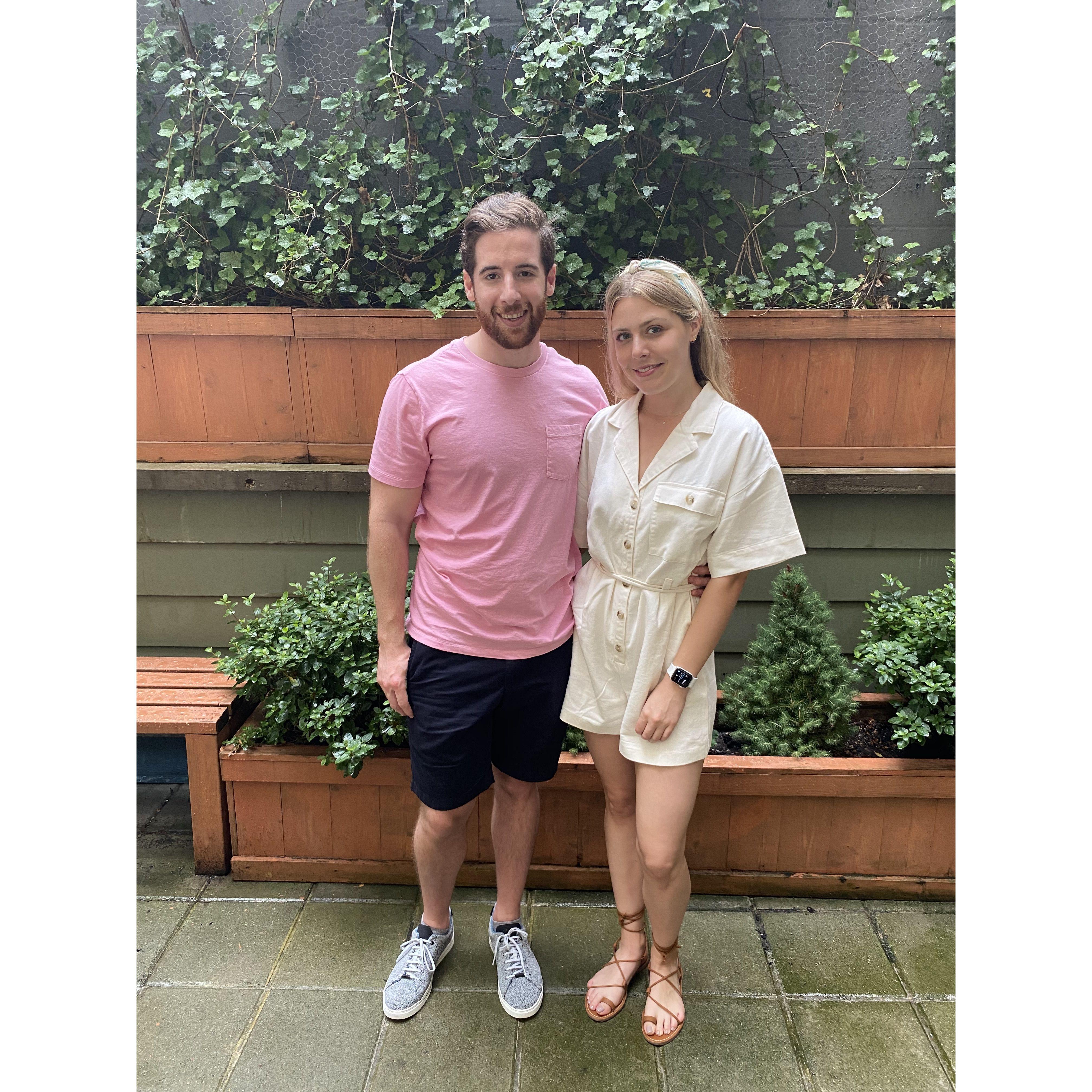 Sarah's 25th birthday "party" (June 2020)