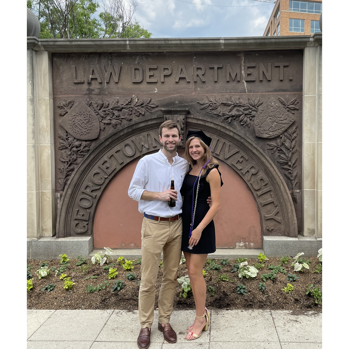 Kassie's Georgetown Law graduation