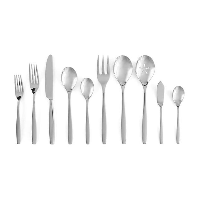 Nambè Stainless Steel 45-Piece Flatware Set, Service for 8 (Aidan)